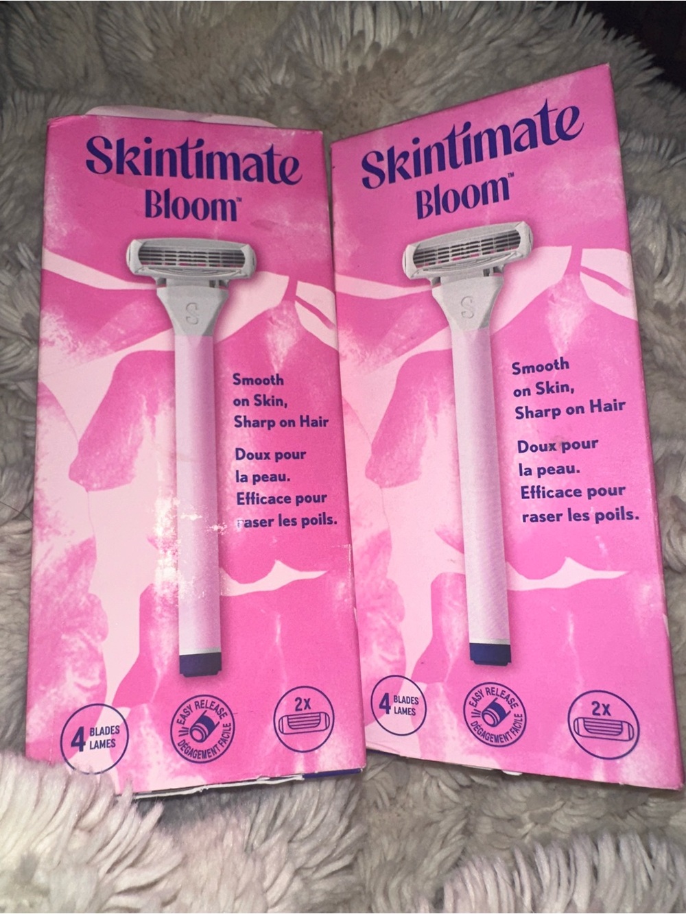 Skintimate Bloom Razor - 2pack